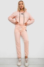 Спортивний костюм жіночий двонитка  -уцінка, колір персиковий, 214R1419-003-U-6