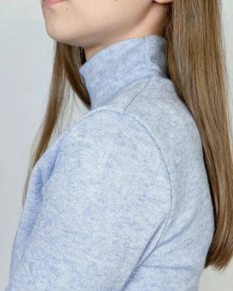Водолазка для дівчинки (підліткова) Носи своє 170 Блакитний (p-12371-137769) | Зображення 4