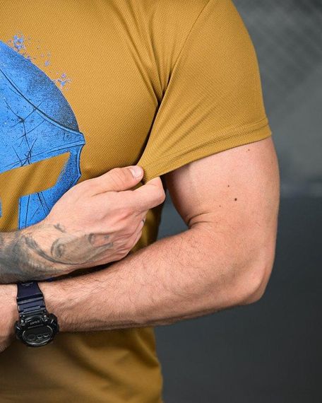 Тактична потоотвідна футболка Spartan coyot ПП4686 | Зображення 3