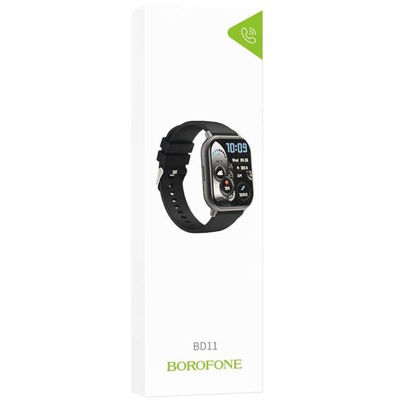 Смарт-часы Borofone BD11 Smart sports watch (call version) Black | Зображення 5