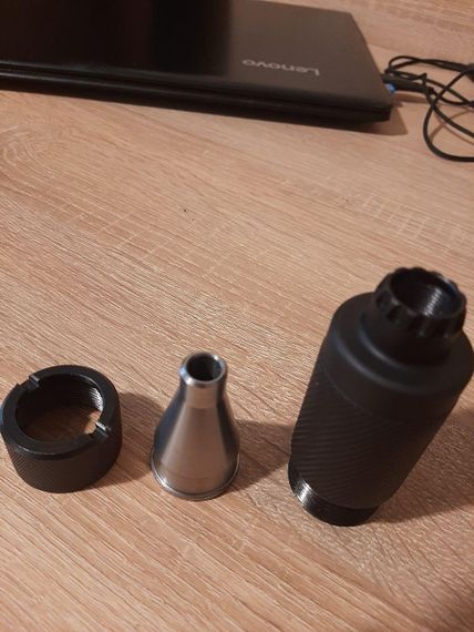 Полум'ягасник для АР кал. 5,56 Різьба 1/2"-28 Полум'ягасник 5.56 Полум'ягасник АР Полум'ягасник 223 5.56x45 | Зображення 1