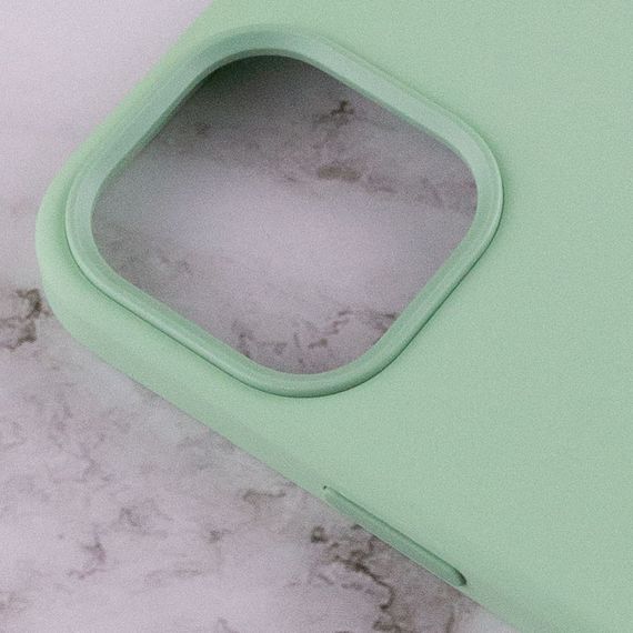 Чехол Silicone case (AAA) full with Magsafe and Animation для Apple iPhone 12 Pro / 12 (6.1") | Зображення 5