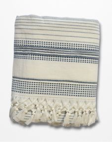 Полотенце пляжное пештемаль Pupilla 90 х 170 см, Verona Lacivert