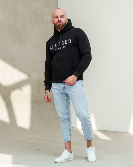 Худі Blessed чорне S XL | Зображення 3