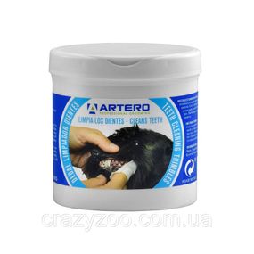Салфетки на палец для ухода за зубами для собак и котов Artero Teeth Wipes 50 шт H685