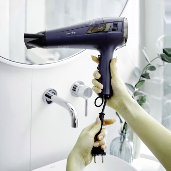 Фен для волосся Adler AD 2273, 2400 Вт, дифузор, висувний шнур | Зображення 7
