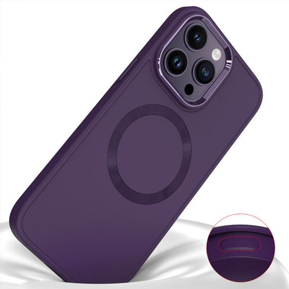 TPU чохол Bonbon Metal Style with MagSafe для Apple iPhone 13 Pro (6.1") | Зображення 4