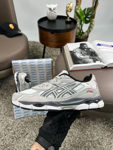 Кросівки ASICS Gel-NYC Grey Silver , текстиль , В'єтнам 41 26 см | Зображення 3