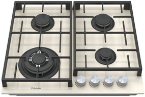 Варильна поверхня газова Fabiano FHG 8244 VGHT Cream Glass 8111.406.1472