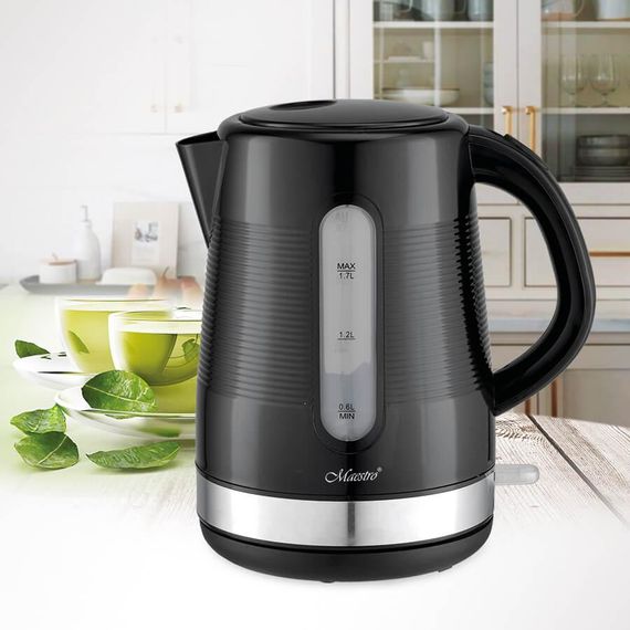 Електрочайник Maestro MR-035-BLACK, 1.7 л, 2200 Вт | Зображення 1