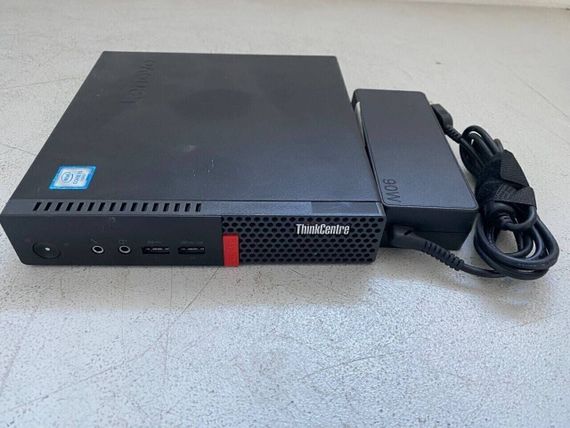 Неттоп Lenovo ThinkCentre M710q Tiny USFF / Intel Core i5-6500T (4 ядра по 2.5 - 3.1 GHz) / 16 GB DDR4 / 240 GB SSD / Intel HD Graphics 530 / Блок живлення б/в + Подарунок  Розумна інтерактивна зубна щітка Colgate Connect M1 / Bluetooth | Зображення 1