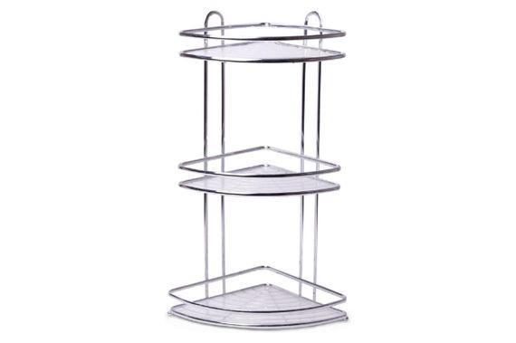Полка для ванной Besser - 250 x 250 x *** мм угловая тройная (0436D) | Зображення 2