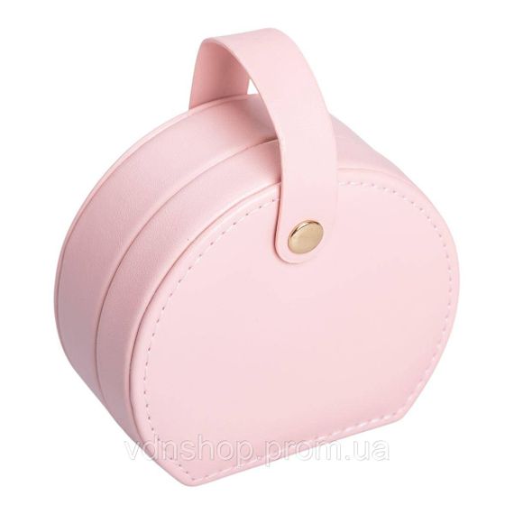 Шкатулка для украшений из эко кожи 10×9×4.5 см органайзер для ювелирных изделий HP-5-31P | Зображення 3