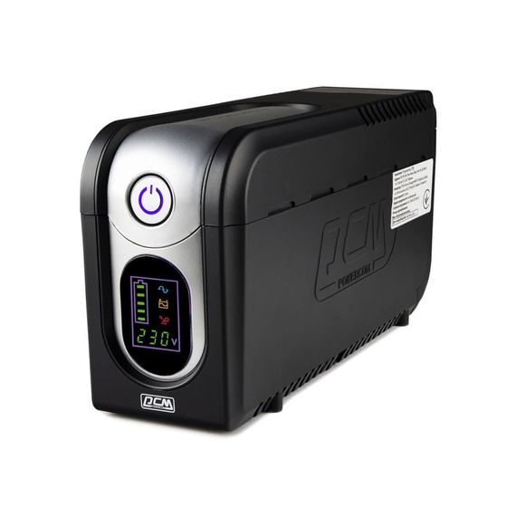Пристрій безперебійного живлення Powercom IMD-625AP LCD (IMD-625AP LCD Schuko) | Зображення 2