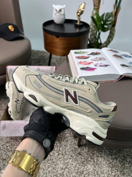 Мужские кроссовки New 1000 Beige Brown  весна / літо / осінь А3625 44 28 см | Зображення 5