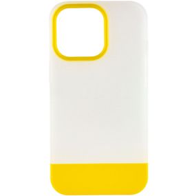 Чохол TPU+PC Bichromatic для Apple iPhone 13 Pro (6.1") Силікон, Matte / Yellow