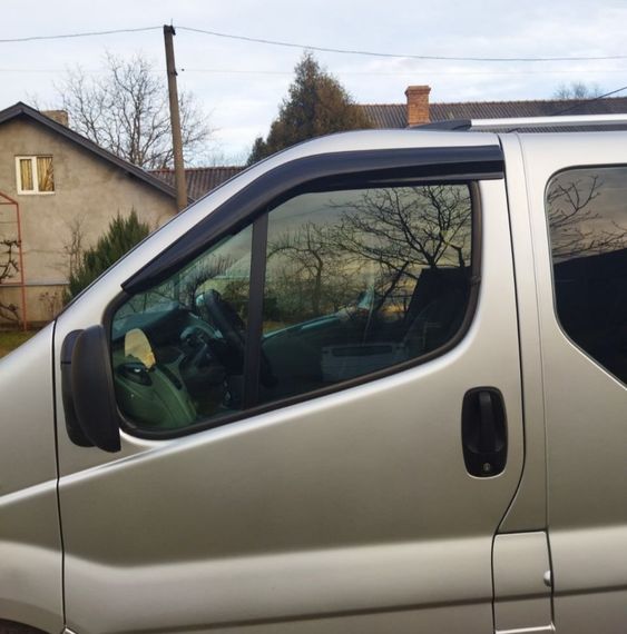 Вітровики (2 шт., EuroCap) для Opel Vivaro 2001-2015 рр | Зображення 3