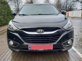 Дефлектор капоту (EuroCap) для Hyundai IX-35 2010-2015рр