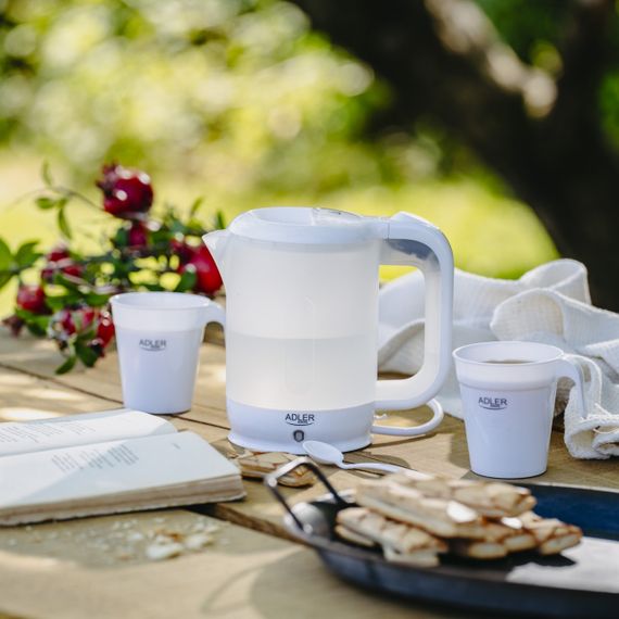 Дорожный электрочайник Adler AD 1381, 0,5 л, 900 Вт, компактный и легкий чайник для поездок | Зображення 5