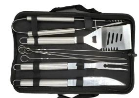 Набір для барбекю та гриль. 8 предметів. Для мангалу та тандира