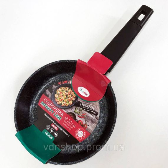 Сковорода з антипригарним покриттям для газової плити, Практична сковорода для кухні RG-16 | Зображення 7