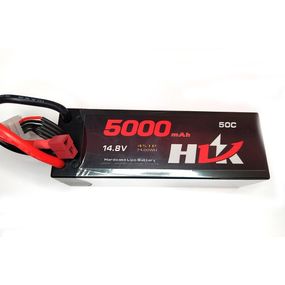Аккумулятор HLK 14.8v 5000 mAh Li-Po 4s 50C Hard Case T plug