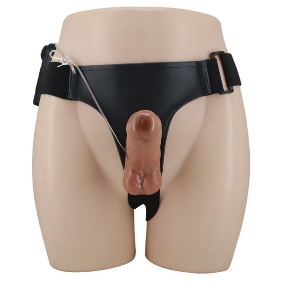 Страпон - Ultra Vibrating Dual Penis Strap On 6.2" Sex Aura | Зображення 4