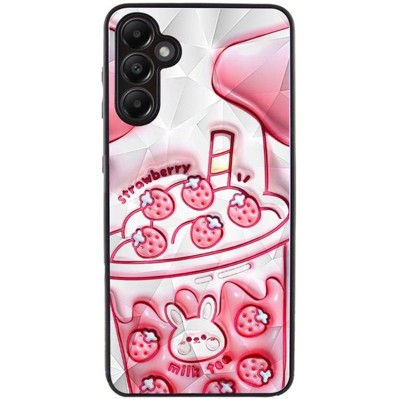 TPU+PC чехол Prisma Fluffie для Samsung Galaxy A56 5G Strawberry | Зображення 1