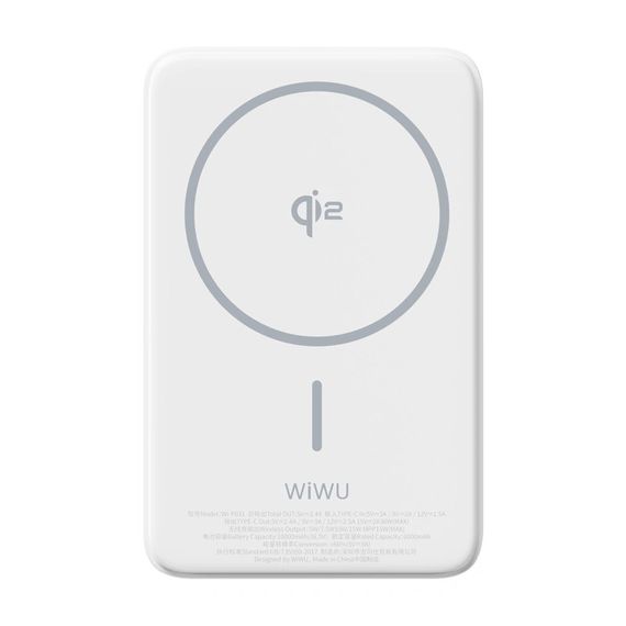 Портативний ЗП Power Bank WIWU Wi-P031 Magnetic з БЗП 30W 10000 mAh | Зображення 8