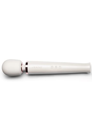 Вібратор мікрофон Le Wand RECHARGEABLE MASSAGER, перлово-білий | Зображення 4