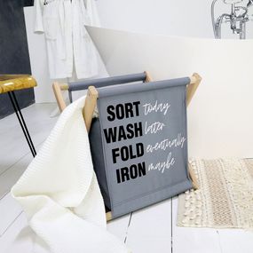 Корзина для хранения Sort wash fold iron 44х44х39 см (KOR_21S030)