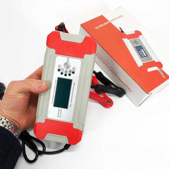 Автомобильное зарядное устройство акб (12V 8A / 24V 4A), Автопусковое зарядное устройство WT-77 | Зображення 1