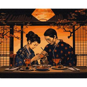 Картина по номерам "Гармония востока" BS53898, 40х50см