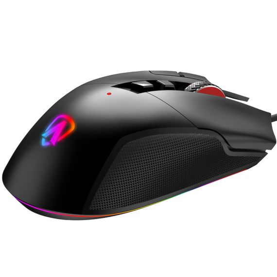 Мишка AOC AGM600 ігрова, 16000dpi., 10кн., RGB PMW3389 Kailh switch чорна | Зображення 4