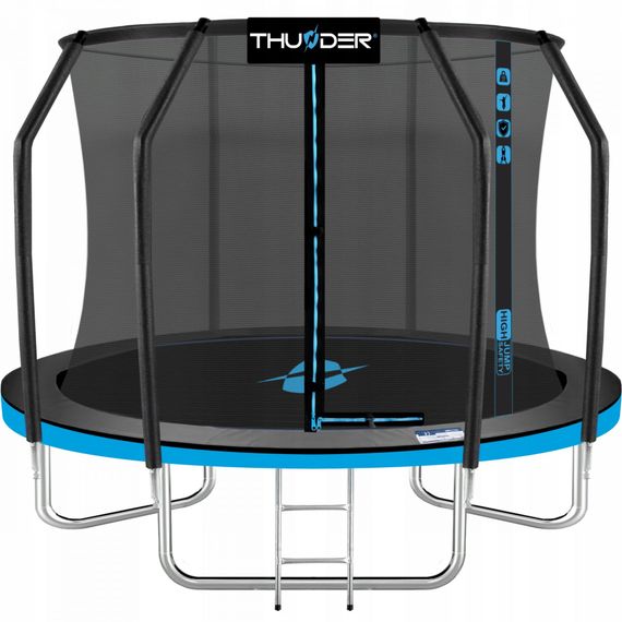 Батут із внутрішньою сіткою THUNDER Inside Elite 10FT 312 см Black/Blue