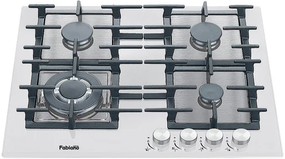 Газова варильна панель Fabiano FHG 1444 VGHT White glass 8111.405.0269