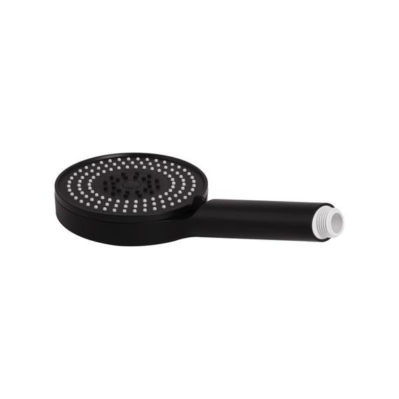 Лійка для ручного душу Qtap Rucni D 130 мм округла QTRUC125BLM45951 Black Matt | Зображення 2