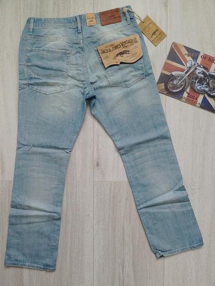 Джинси чоловічі прямі р. 32/30 jack & jones | Зображення 2