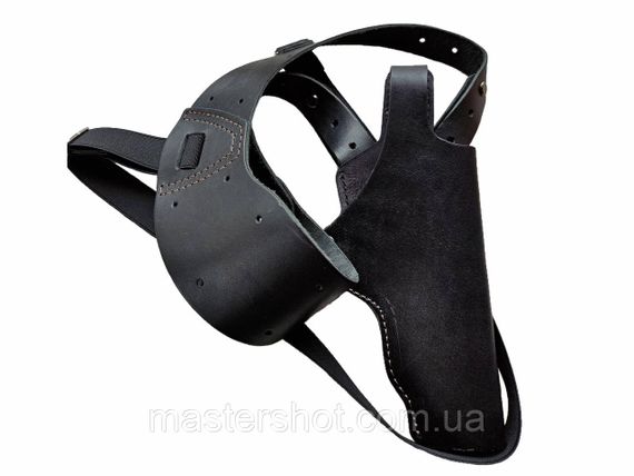 Кобура оперативна для АПС Стечкін, не формована (шкіра, чорна) MS