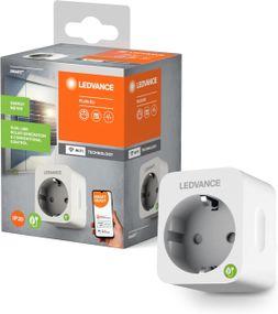 Розумна розетка LEDVANCE WiFi з лічильником енергії вимірює як споживання енергії, так і вироблення енергії з