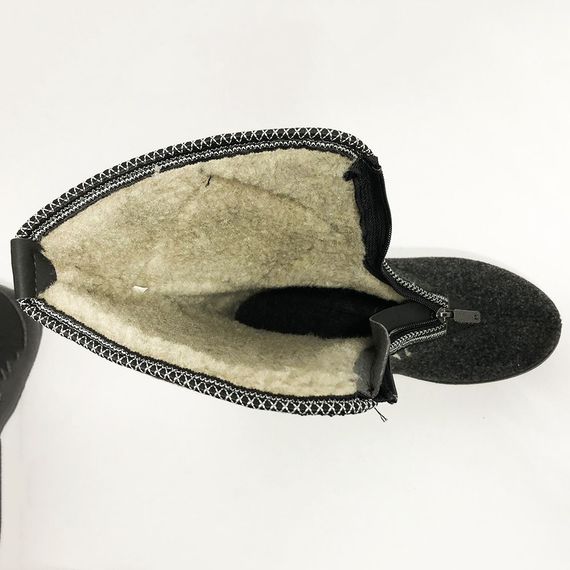 Бабуші жіночі домашні, Жіночі зимові черевики з повсті Калоші утеплені ева YG-58