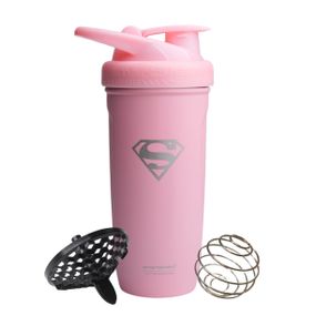 Шейкер спортивний SmartShake Reforce 900ml (Supergirl Pink)