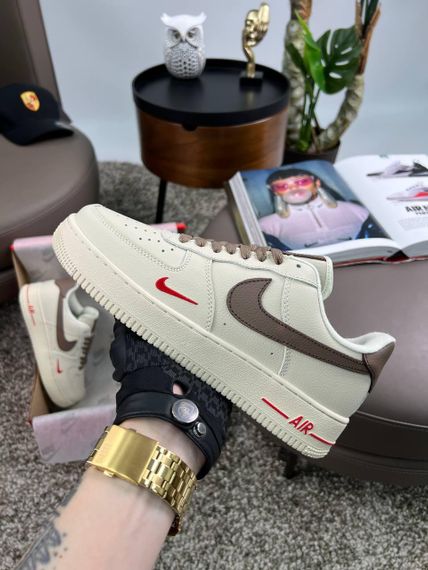 Кросівки Air Force 1 Low New Beige Brown , В'єтнам 40