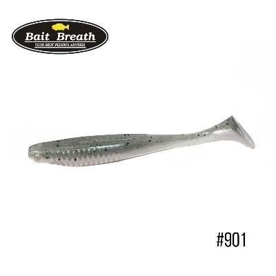 Силиконовая приманка, Съедобный силикон Bait Breath E.T.Shad 2,8" (8 шт) (901 Rainbow Trout (2 tone color))