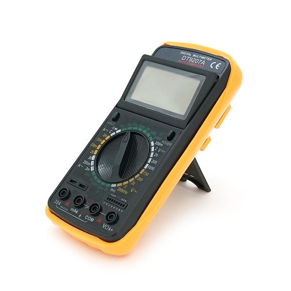 Мультиметр DT-9207A,Измерение: V,A,R,C,T,183 х 90 х 30mm,318г,Q50 | Зображення 2