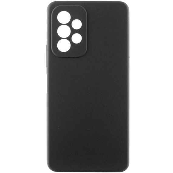 Чохол Silicone Cover Lakshmi Full Camera (AAA) для Samsung Galaxy A13 4G Чорний / Black