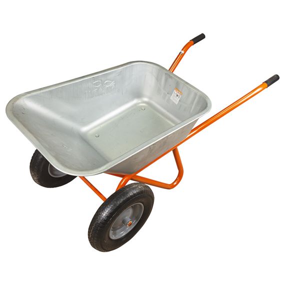 Тачка будівельна FLORA двоколісна 100 л 15" 5056714 | Зображення 2