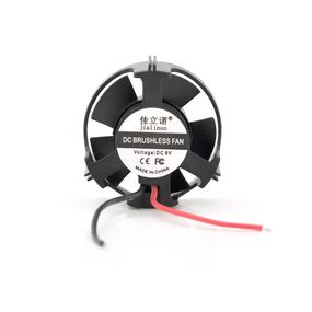 Кулер корпусный JLN3010.30x30x10mm,9V/0.08A/0.7W,2-pin,под пайку,Black,OEM