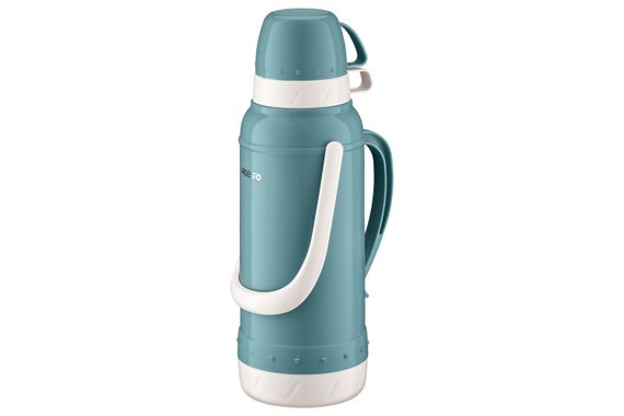 Термос ARDESTO  Gemini Gourmet 2000 мл, пластик, скляна колба, синій (AR2620BLG)
