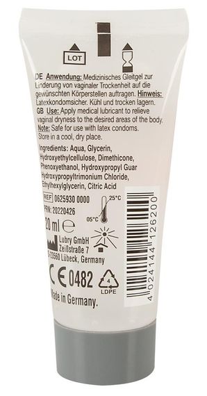 Лубрикант на водно силіконовій основі Just Glide Performance 20 ml | Зображення 2